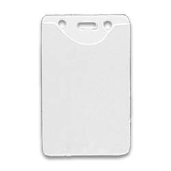 Clear Plastic ID Badge Holders