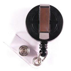 Clip-On Badge Reel Signs, SKU: EZ-BD-0219