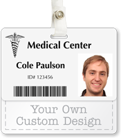 Custom Badge Buddy For Horizontal ID Cards